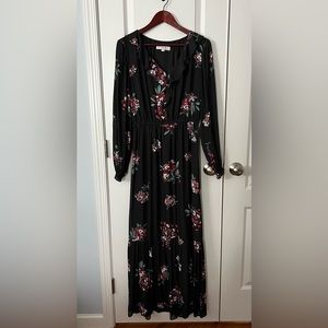 Anne Taylor LOFT Floral Maxi Dress - Size Medium